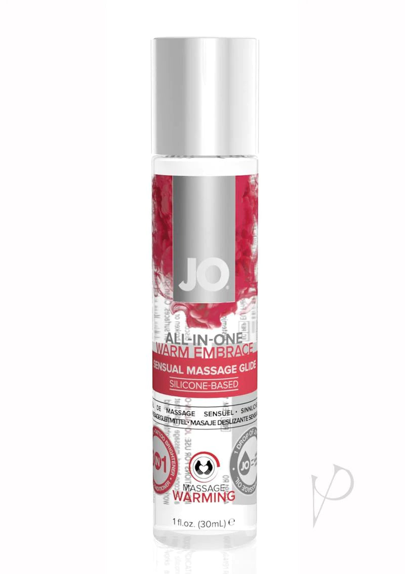 JO Silicone Warming Massage Glide 30ml - ClubX